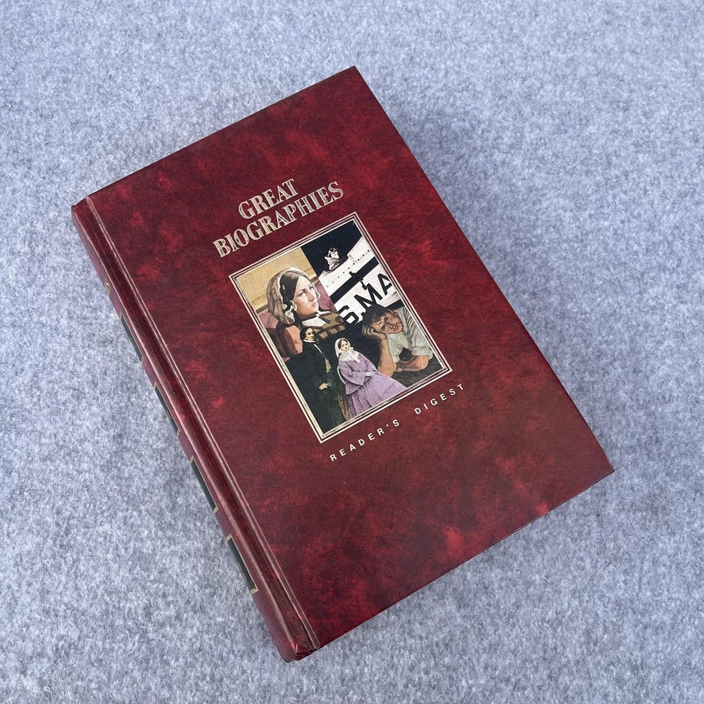 Vintage Reader's Digest Great Biographies Hardback 1987 1st Ed Lindbergh‎ Edison